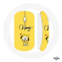 Souris Sans Fil BTS Bangtan Garçons BT21 Chimmy Jimin Fond Jaune