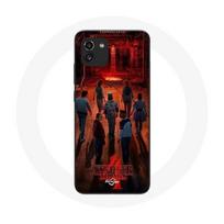 Dėklas Samsung Galaxy A03 Stranger Things Plakatas Įgulos Fan Art 4 Sezonas
