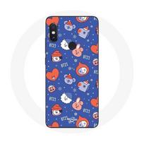 Coque pour Xiaomi Redmi Note 5 Pro BTS Bangtan Sonyeondan BT21 Noël 2023