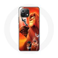 Coque pour Xiaomi Mi 11 Lite Le Roi Lion Simba et Mufasa