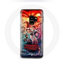 Dėklas Samsung Galaxy S9 Stranger Things Teaser 4 sezonas Plakatas Veikėjai Menas