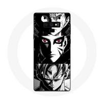 Case - Maniacase - Samsung Galaxy Note 9 - Black and white - Anime manga - Soft balta