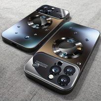 Magnetinis belaidžio įkrovimo smūgiams atsparus silikoninis telefono dėklas, skirtas iPhone 15 Pro Max 11/12/13/14 Pro Max objektyvo kameros apsauga iPhone 15 Plus violetinė