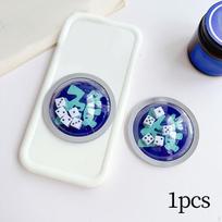 Mobile Phone Case Accessories Accessory Holder Ornament, Creative Fun Removable Durable DIY balta