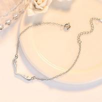 S925 sidabrinė „Yi Lu You You“ apyrankė, rago formos moteriški rankų darbo papuošalai, madingi, paprasti, poliruoti sidabriniai papuošalai Adjustable size