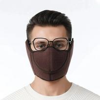 Žieminė pusės veido kaukė dviračiams, stovyklavimui, slidinėjimui, veido kaukė, šilta kaukė iš poliarinio fliso, ausinės, atvira, kvėpuojanti kaukė, neperpučiama kaklo mova Coffee black