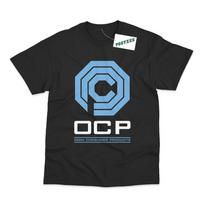 Omni Consumer Products Ocp Įkvėpta Robocopo Spausdinti Unisex Marškinėliai S gray