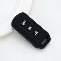 Silikoninis automobilio nuotolinio rakto dėklo dangtelis, skirtas Honda Forza 250 350 X-ADV 750 SH150i SH300 150 PCX 125 SH125 JpADV150 2020 2021 m. juoda