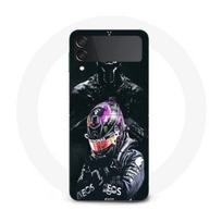Coque Samsung Galaxy Z Flip4 Lewis Hamilton Black Panther