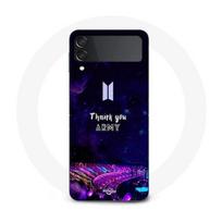 Coque Samsung Galaxy Z Flip4 BTS army groupe BTS roi de la K-pop