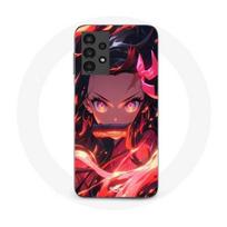 Case - Demon Slayer - Nezuko Kamado - Samsung Galaxy A13 4G - Soft - Black