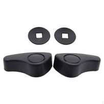 2x Automobilio sėdynės reguliavimas Paprastas montavimas 7701205078 MK2 2001-2014 gray