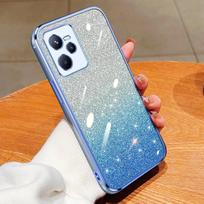 Realme C35 C53 C55 prabangus blizgus dengtas dėklas ant For Oppo Realme C55 C53 C31 C35 C17 C11 C20 C30 C15 Skaidrus dangtelis V11 V13 V25 Realme 7i raudona