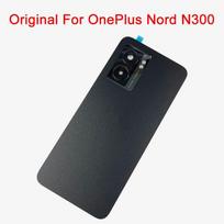 „OnePlus Nord N300 CPH2389“ galinio baterijos dangtelio durelės su fotoaparato stiklo objektyvo korpuso remonto dalimis Midnight Jade black