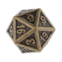 Kauliukai, 20-sieniai RPG ridenimo žaidimo kauliukai stalo žaidimams, MTPG žaidimams copper
