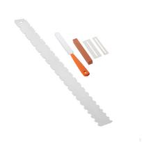 Guitar Luthier Tool , Fret File, Dual Scale Neck Notched Rocker, Fingerboard 5pcs brown