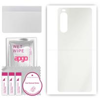 apgo MATINĖS apsauginės odos lipdukas nugarai, suderinamas su Sony Xperia 10 III Lite, įvyniojamas plėvelė, hidrogelio plėvelė, lankstus, minkštas TPU su pozicionavimu