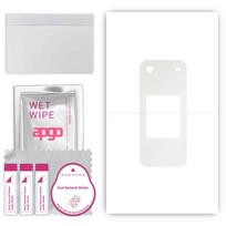 apgo Apsauginis lipdukas nugarėlei, suderinamas su Nokia 2780 Flip, Apvyniojama plėvelė, Folija, Vinilas - Raštuotas Matinis Skaidrus