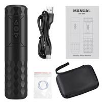 Wireless Tattoo Machine High Torque Machine Pen With Lithium Battery Power Supply 1400mAH For Permanent Makeup Art Tattooist juoda