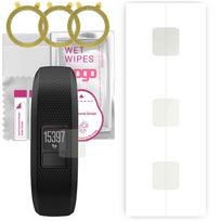 3x apgo Hydrogel Matte ekrano apsauga, skirta Garmin Vivofit 3 XL, hidrogelio plėvelė, lanksti, minkštas TPU su pozicionavimo sluoksniu, lengvai montuojamas