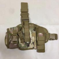 Vyriški lauko juosmens komplektai Airsoft žaislų pakabinamų maišelių įrankių rinkiniai OneSize-34x31cm kamufliažas