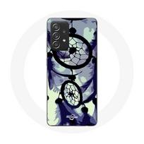 Case for Samsung Galaxy A52 Dreamcatcher purple gray and black