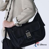 MAISON MINED Unisex Mados Dizaino Messengerio tipo krepšys per petį studentams ir profesionalams L (51x34x6cm)