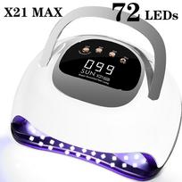 Galingas 320 W 72 LED profesionalus nagų džiovintuvas su automatiniu jutikliu LED nagų lempa, skirta sukietinti visus gelinius nagų lakus. US