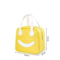 Portable Camping Thermal Lunch Bag Female Work School Food Insulated Container Mini Fridge Cooler Bags Picnic Storage Handbags yellow