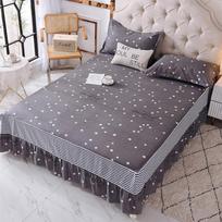 Namai Naujas Produktas Medvilninis Lovos Sijonas Čiužinio Užvalkalas Apsauginis Užvalkalas Lovatiesė Medvilninis Viengulis Dvigulis Viengulis Lovos Sijonas 2 pillowcase 48x74cm