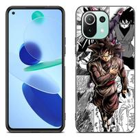 Anime Son Goku Ultra Instinct Phone Case For Xiaomi Mi POCO X3 NFC F3 GT M3 11i 11 Ultra 10T Pro A2 11 Lite Redmi K40 K20 7 7A Redmi 7A blue
