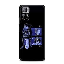 Phone Case for Xiaomi Redmi 9 9a 9c 8 k40 Note 9s 7 8t 9t 10 11 Pro Cover Silicone Funda Black Coque Death Note L Yagami Light Redmi 8 black