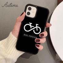 BIKE CYCLING Sport Phone Case for iPhone 11 12 13 14 Pro Max mini X XR XS SE 2020 6S 7 8 Plus Samsung Galaxy S21 S22 Cover shell Samsung S22ultra gray