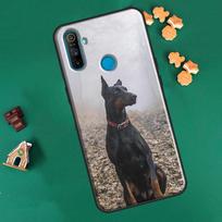 Doberman Dog For Realme GT Neo 2 7 8 Pro 8i 9i C3 C21 Cover For OnePlus 10 Pro 9 Pro Nord2 8T 9R Case Realme GT(Neo) gray