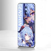 ShockProof Case for OnePlus Nord 2 5G 10 9 7 8 Pro 8T For Oppo A53 A16 A15 Black Silicone Funda Cover Genshin Impact Game OnePlus 10T