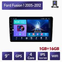 Android automobilinis radijas, skirtas Ford Fusion 1 2005-2012 Auto Carplay Multimedia Player DSP IPS Video WIFI Bluetooth GPS navigacija 1+16GB 1+16GB juoda