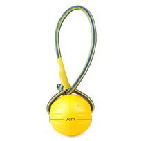 7/9cm Nesunaikinamas Kietas Gumos Kamuolys Augintinio Šuns Dresūra Kramtomasis Žaislas Mėtymui Šuns Žaislai Mažiems Vidutiniams Dideliems Šunims Interaktyvus yellow