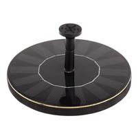 1pc Solar Fountain, Plastic Material, Solar Charge - Adaptive Water Flow Design for Outdoor Garden Decoration 1pc juoda