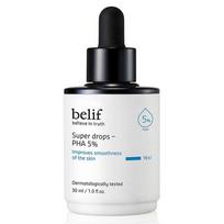 Belif Super Drops PHA 5% Ampoule, 30ml, 1 unit 1 PCS white