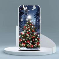 Case For Apple iPhone 14 13 11 Pro 12  7 8 Plus SE 2022 XR X XS Max 6 6S Clear Silicone Phone Cover Winter Snow Merry Christmas iPhone 6 6S white