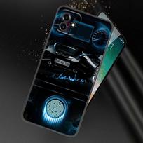 Šaunaus sportinio automobilio vyras telefono dėklas Apple iPhone 13 12 Mini 11 Pro XS Max XR X 8 7 6S 6 Plus SE 2022 2020 5S 5 minkštas juodas dangtelis iPhone 5 5S SE black