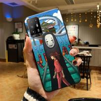 funda Spirited Away No Face man Haku Chiharu Phone cover For OPPO A74 A94 A3S A5S A9 A12 A15 A15S A52 A53S A72 A73 A91 5G Cases OPPO A3S
