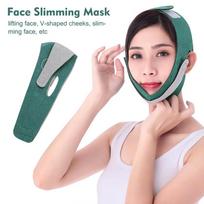 Face Slim V-Line Lift Up Belt Women Slimming Chin Cheek Slim Lift Up Mask V Face Line Belt Anti Wrinkle Strap Band Facial Beauty beige