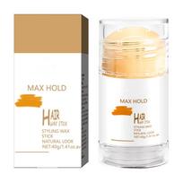 Hair Wax Stick Styling Hair Finishing Cream Anti-frizzy Small Broken Hair Finishing Adult Children Universal Hair Wax balta
