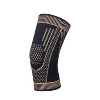 1PC Sports Fitness Kneepad Braces Elastic Nylon Sport Compression Knee Pad Sleeve Brace Running Basketball Volleyball Support S gray