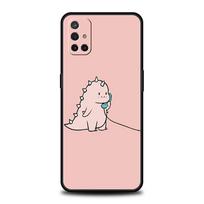 Phone Case For OnePlus 11 10 9 Pro 9T 12R 10R 9R 9RT 10T 8T 8 7 7T Nord 2T CE 2 5G N200 N10 N100 Cover Cute Dinosaur Bear Couple Nord N200 5G beige