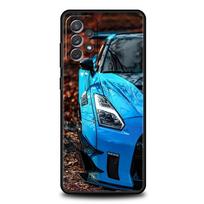 Mėlynas raudonas JDM sportinio automobilio telefono dėklas, skirtas Samsung Galaxy A13 A51 A71 A41 A31 A21S A11 A03S A12 A32 A52 A22 A23 A33 A53 A73 5G dangtelis Samsung A12 blue