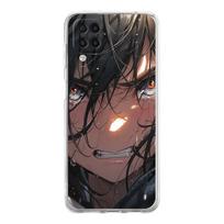 Phone Case for Samsung Galaxy A13 A15 A25 A51 A71 A21S A11 A31 A52 A41 A23 A53 A73 A32 5G A03S A05s Cover Cartoon Cute eyes art Samsung A03s