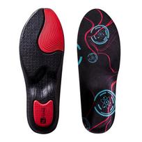Sports Insole, Soft Sole, Shock Absorption, High Elasticity, Men's Running Sweat Absorption Insole, Flat Arch Insole 45-46 juoda