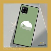 Estetiškas šalavijo žalumo dėklas, skirtas Samsung Galaxy A54 A34 A13 A23 A33 A53 A73 A12 A22 A32 A52 A51 A71 A14 Samsung A11 gray